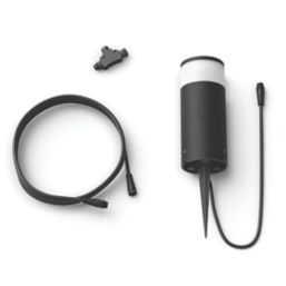 Philips Hue Calla 252mm Outdoor LED White & Colour Ambiance Smart Pedestal Light Chrome 8W 600lm