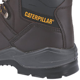 CAT Striver   Safety Boots Brown Size 13