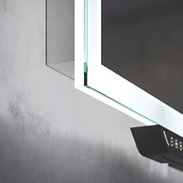 Sensio Luka Rectangular Illuminated Smart Mirror With 710 - 1267lm LED Light 500mm x 700mm
