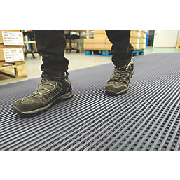 COBA Europe Deckstep Anti-Slip Floor Mat Grey 10m x 1.2m x 11.5mm