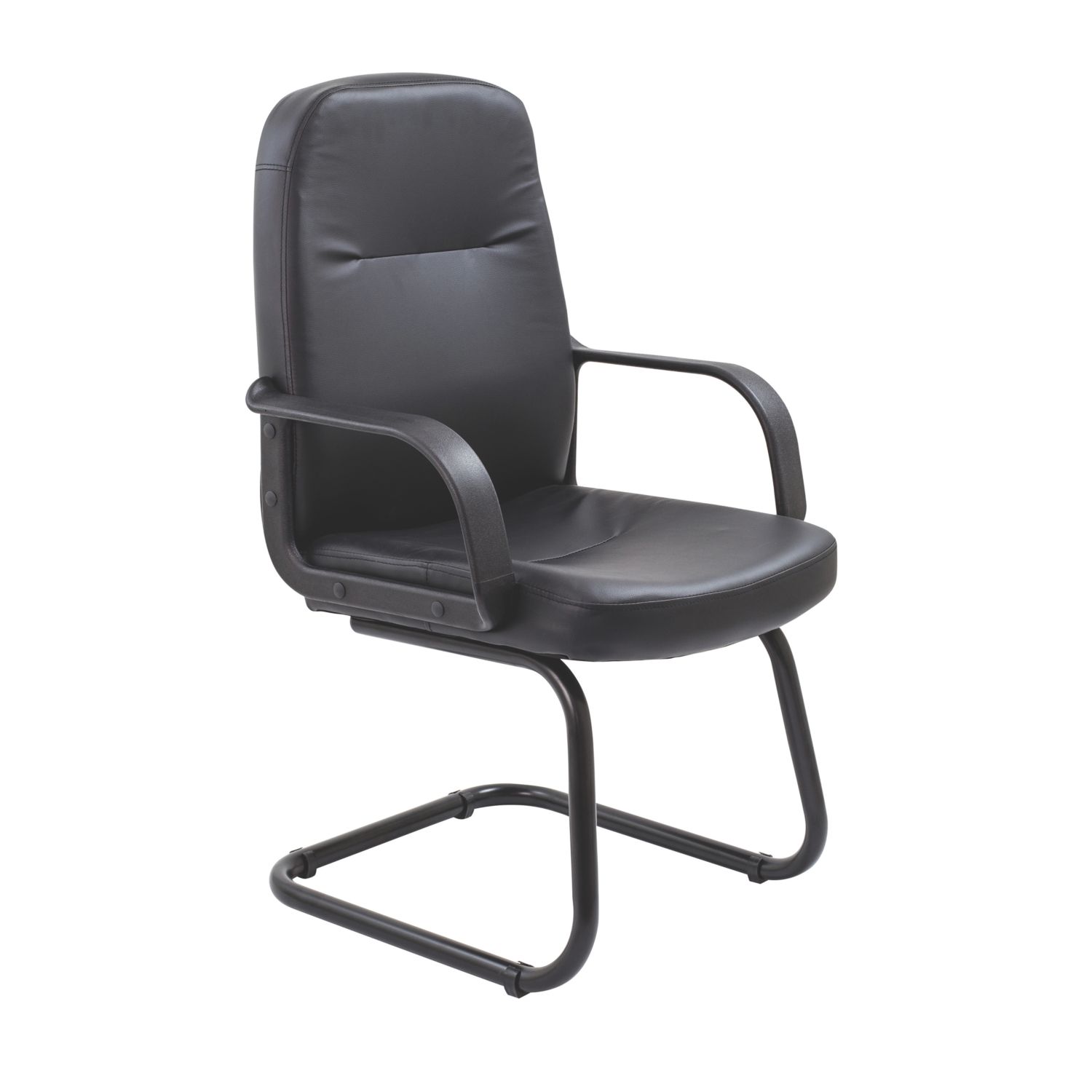 TC Group Canasta Medium Back Visitor Chair Black (641TT)