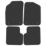 Car Mat Co. Fiat 500 2013 on Carpet & Rubber Car Mats 4 Piece Set
