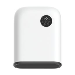 TCP  2000W Electric Wall-Mounted Vertical Fan Heater White