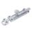 Heavy Duty Door Bolt Polished Chrome 150mm