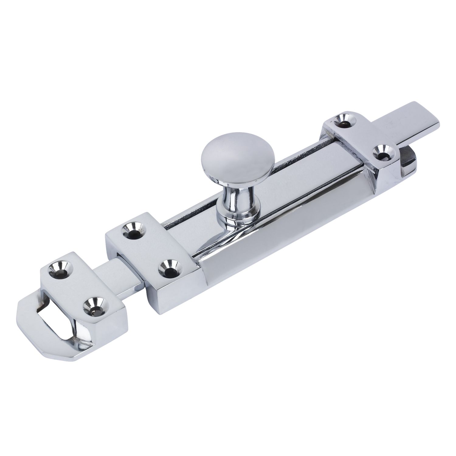 Heavy Duty Door Bolt Polished Chrome 150mm (64214)