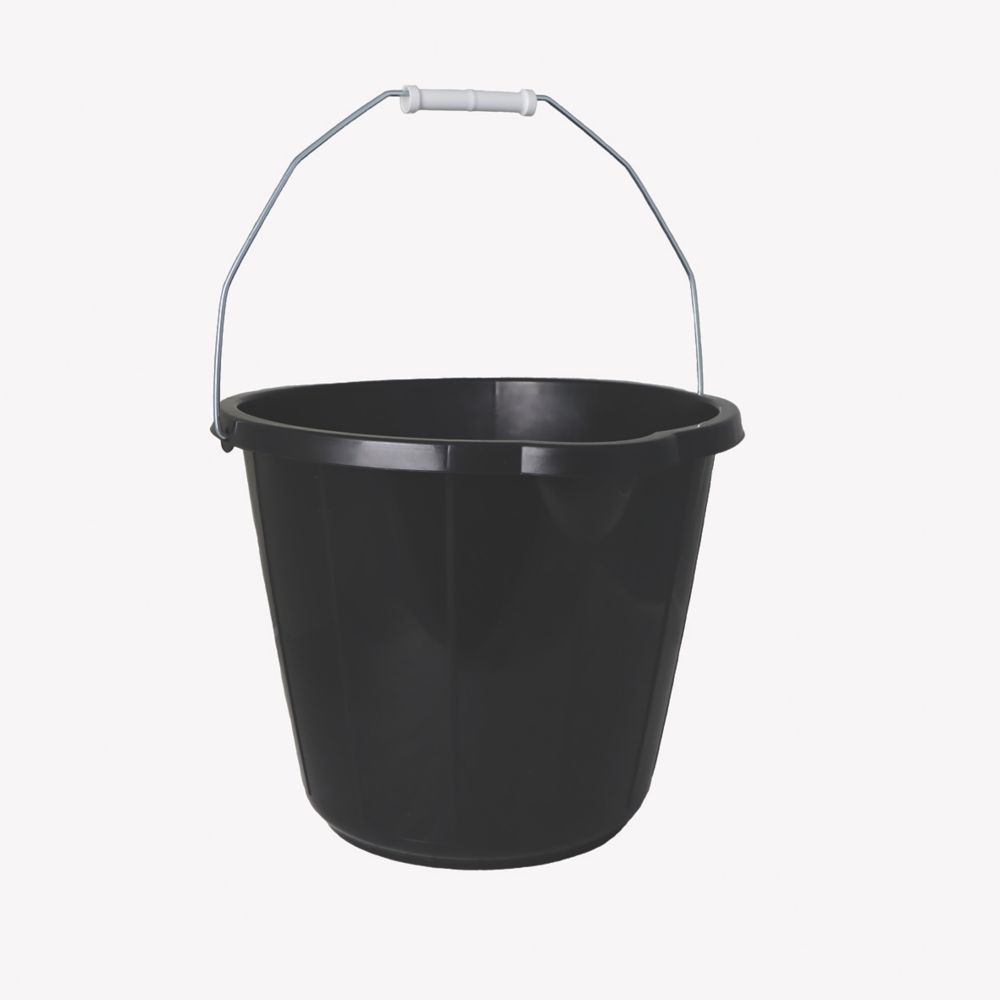 Plastic Builders Bucket 14Ltr Screwfix