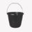 Plastic Builders Bucket Black 14Ltr