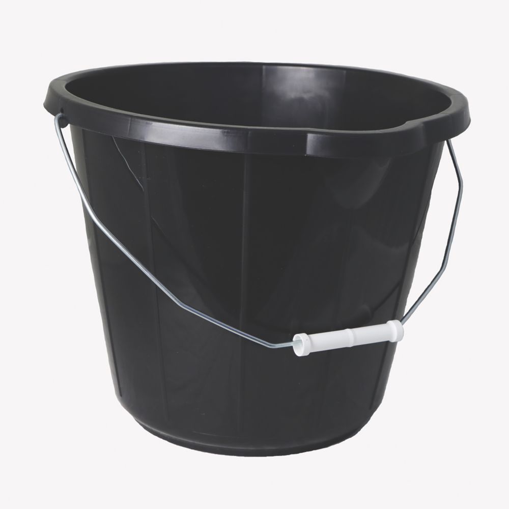 Apollo Steel Galvanised Bucket Steel 14Ltr - Screwfix