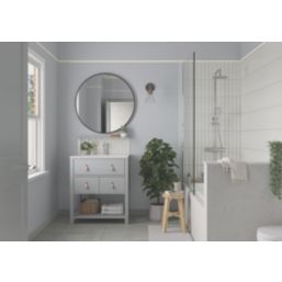 Dulux Easycare 2.5Ltr Misty Mirror Soft Sheen Emulsion Bathroom Paint ...