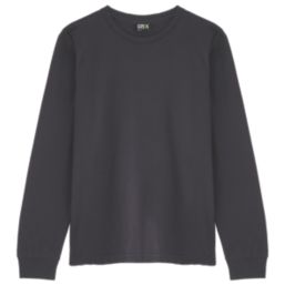 Pro RTX  Long Sleeve T-Shirt Charcoal X Small 33 / 34" Chest