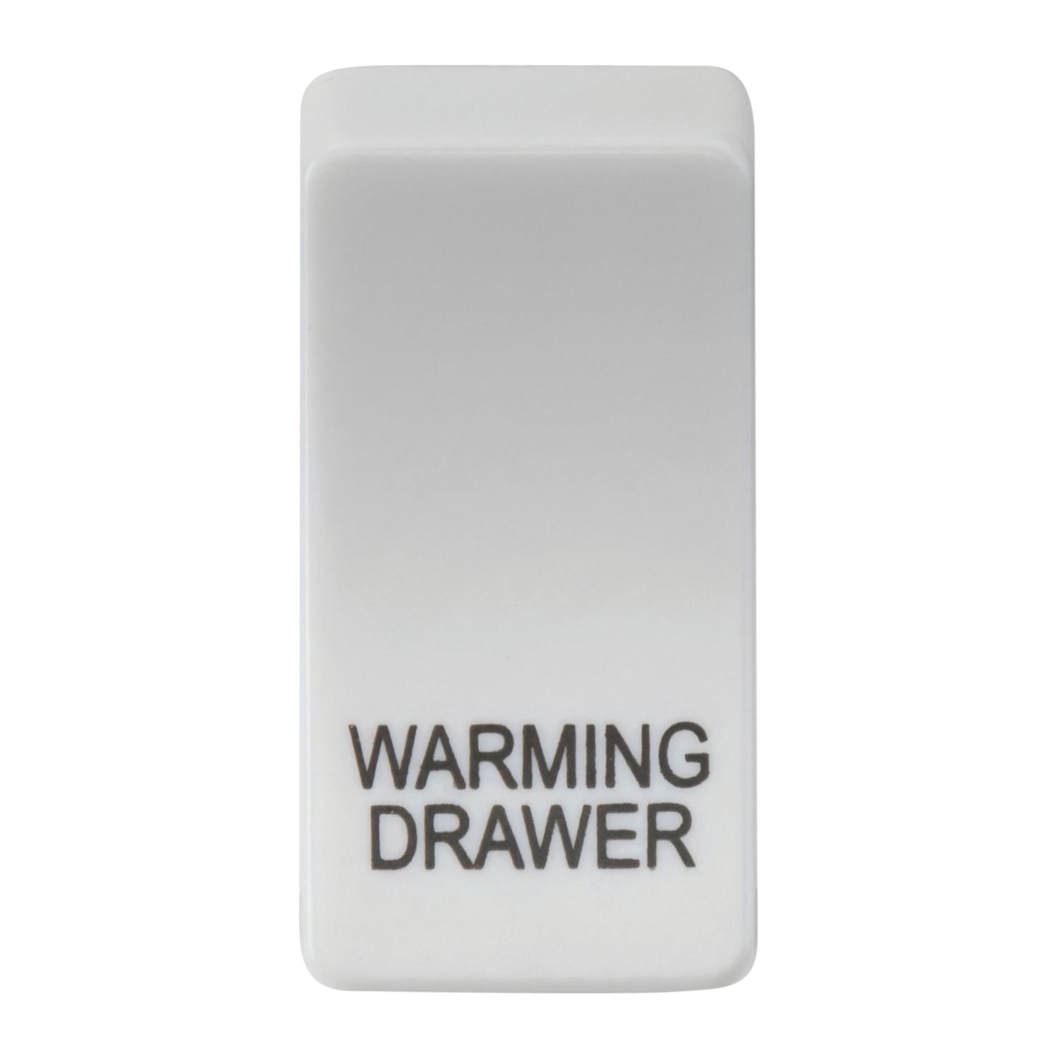 Knightsbridge 'WARMING DRAWER' Switch Cover White (642CT)