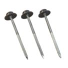 Onduline  Corrugated Bitumen Fixing Nails  Black 65mm x 18mm 100 Pack