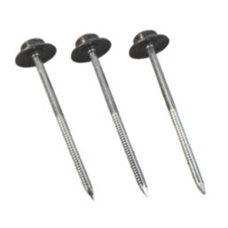 Onduline  Corrugated Bitumen Fixing Nails  Black 65mm x 18mm 100 Pack