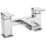 Refurb Bristan Cobalt Chrome 125mm Deck Mounted Lever 2 Tap Holes Bath Mixer Tap
