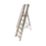 Lyte Aluminium 2.16m 6 Step Platform Step Ladder With Handrail