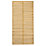 Forest  Softwood Rectangular Slatted Trellis 29.6' x 6' 6 Pack