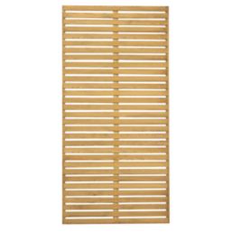 Forest  Softwood Rectangular Slatted Trellis 3' x 6' 6 Pack