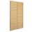 Forest  Softwood Rectangular Slatted Trellis 3' x 6' 6 Pack