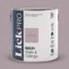 LickPro Max+ 2.5Ltr Purple 01 Matt Emulsion  Paint