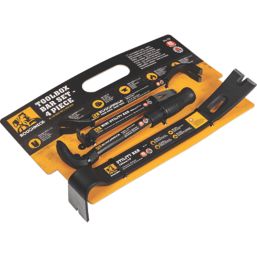 Roughneck Toolbox Multi Purpose Bar Set 4 Pieces