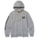 CAT Trademark Hoodie  Sweat Shirt Dark Grey Small 35-37" Chest