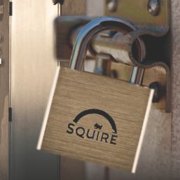 Squire LN3 Brass  All-Weather   Padlock 30mm