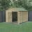 Forest Beckwood 8' x 9' 6" (Nominal) Apex Shiplap Timber Shed with Base & Assembly