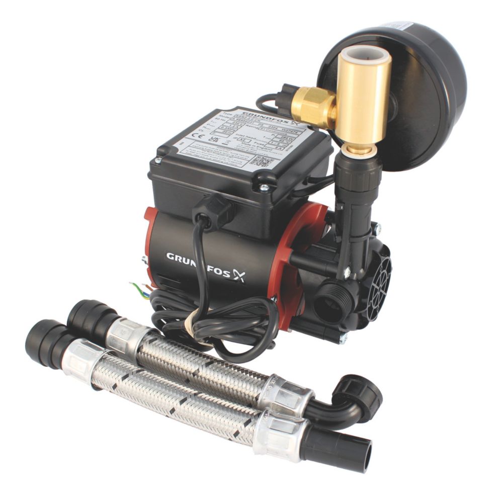 Grundfos SSR2-2.0 CN Regenerative Single Universal Shower Pump 2bar