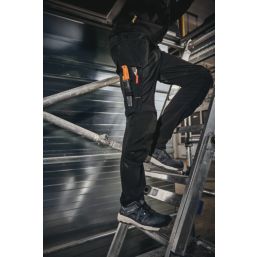 Snickers 6271 Full Stretch Work Trousers Black 36" W 32" L