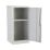 Barton  1-Shelf COSHH Cabinet  Grey 457mm x 457mm x 915mm