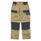 Site Pointer Work Trousers Stone / Black 36" W 32" L