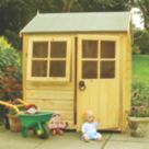 Shire Bunny 4' x 4' (Nominal) Shiplap T&G Timber Playhouse