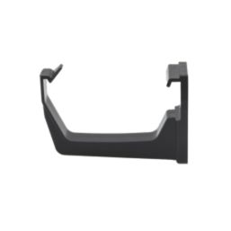 FloPlast  uPVC Square Fascia Brackets Black 114mm 10 Pack