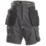 Hard Yakka Raptor Active Holster Work Shorts Graphite 30" W