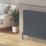 Reina Loco Double 600mm x 660mm 2459BTU Anthracite Horizontal Designer Radiator