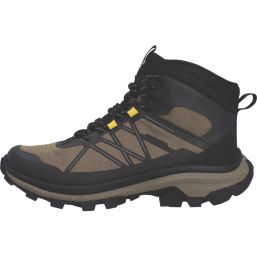 Hi-Tec Infuse Mid Size 7  Black / Brown Waterproof  Non Safety Work Boots