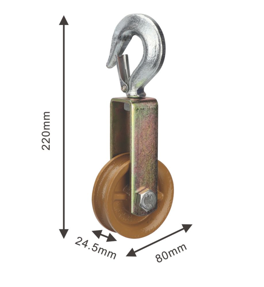 Pulley wheels hot sale screwfix