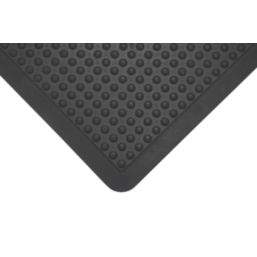 COBA Bubblemat Anti-Fatigue Floor Mat Black 0.9m x 0.6m x 14mm