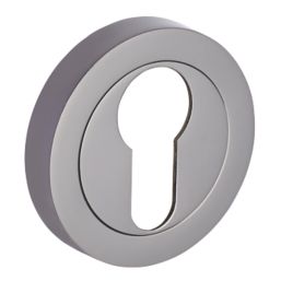 Smith & Locke  Euro Escutcheon (Single) Black Nickel 50mm
