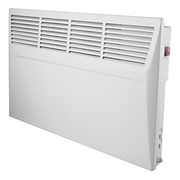 Manrose 495792 Wall-Mounted Panel Heater White 1000W