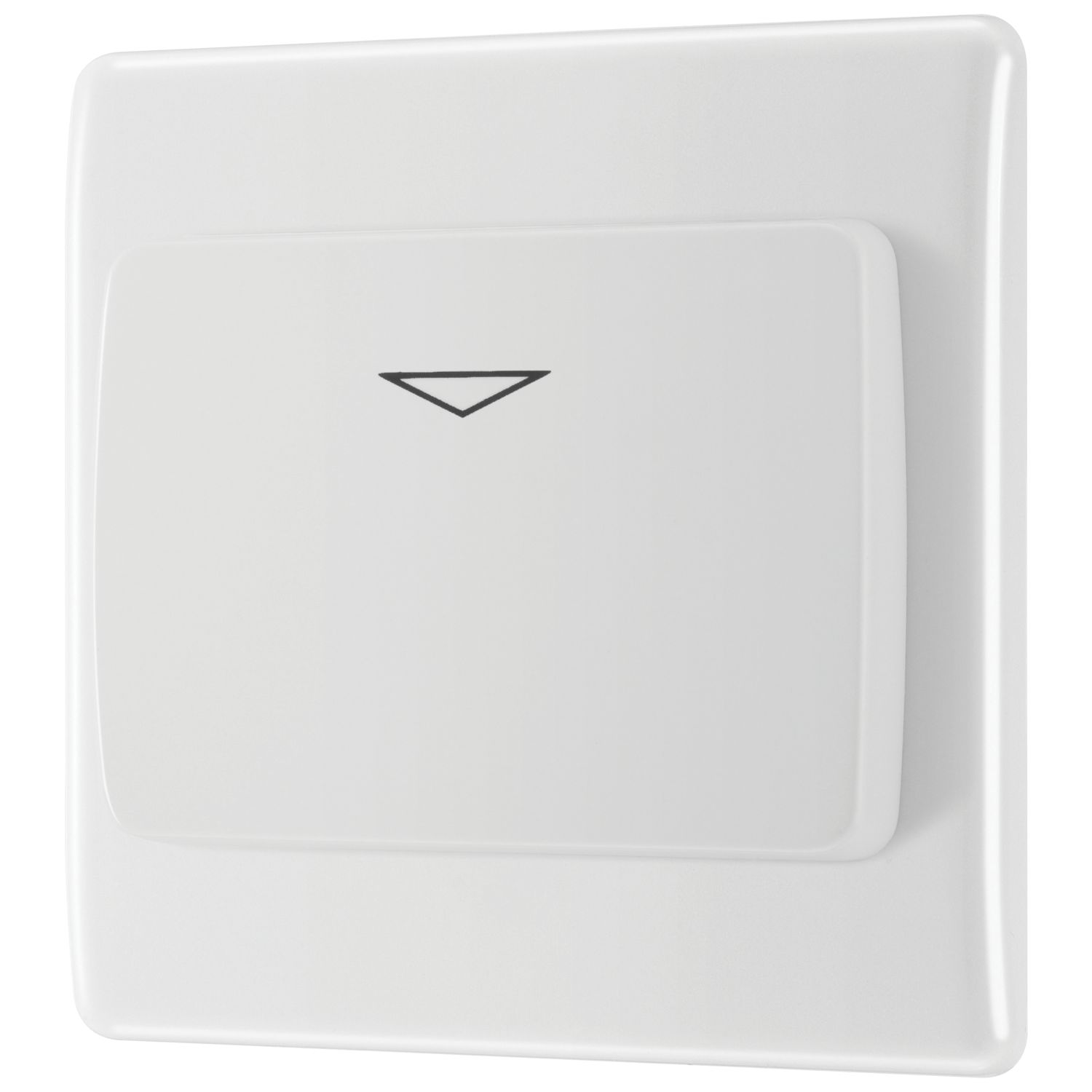 British General 800 Series 16A Key Card Switch White (643KG)