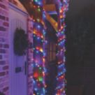 1500 LED Indoor & Outdoor Multi Colour Compact String Christmas Lights