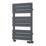 Reina 823mm x 500mm 1356BTU Anthracite Flat Designer Towel Radiator