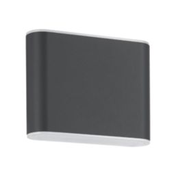 Eglo Grutti Outdoor LED Wall Light Anthracite 2.9W 640lm