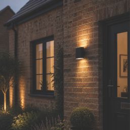 Eglo Grutti Outdoor LED Wall Light Anthracite 2.9W 640lm