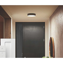 Philips Hue Ambiance Enrave  LED Ceiling Light Black 9.6W 950-1220lm
