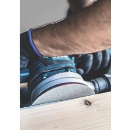 Bosch Expert M480 80 / 120 / 180 Grit Mesh Wood Sanding Net Starter Kit 125mm 7 Pack