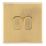Arlec  10A 2-Gang 2-Way Light Switch  Gold