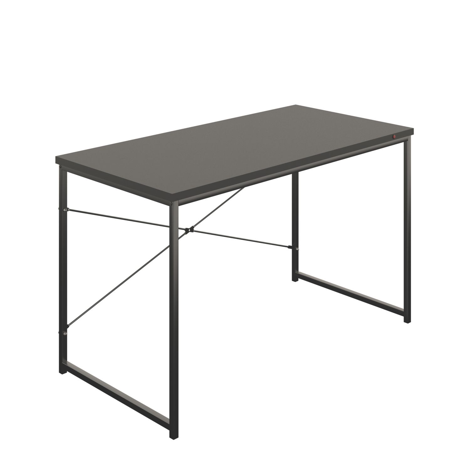 TC Group Okoform Rectangular Heated Desk Black/Black 600mm x 1200mm (643TT)