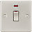 Knightsbridge  45A 1-Gang DP Control Switch Pearl with LED